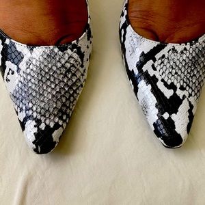 Snakeskin Zara shoes